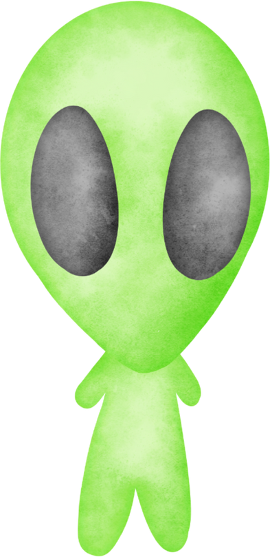 Green Small Alien